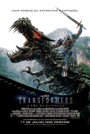 Filme Poster Transformers 4 – A Era da Extinção HDTS XviD & RMVB Dublado