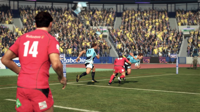 Hình ảnh trong game Rugby Challenge 2 (screenshot)