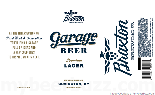 Garage Beer Coming To Cans From Braxton Brewing