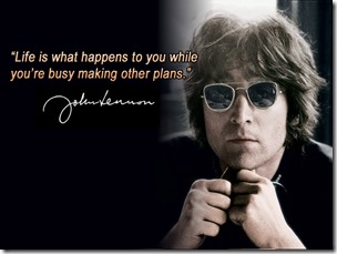 John Lennon Busy Making Other Plans