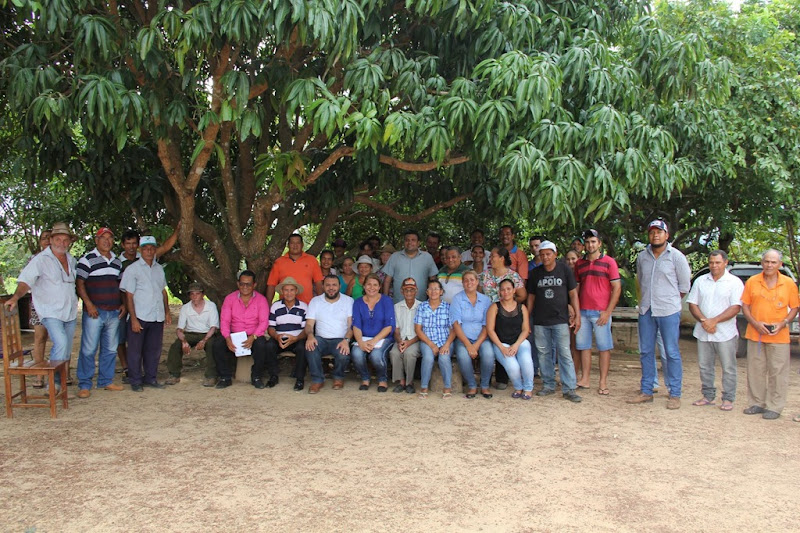 Chefe da SEAF visitou plantação de arroz da região de Forquilha do Rio Manso em Rosário Oeste