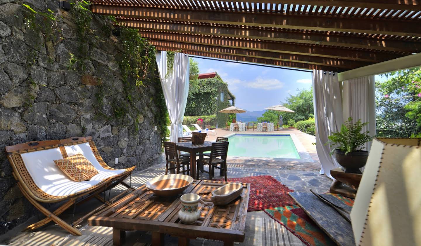 Maison avec piscine et terrasse Tepoztlán