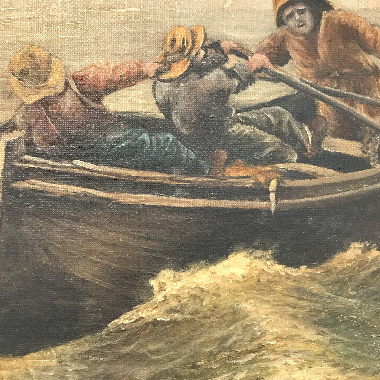 Fisherman at Sea Oil