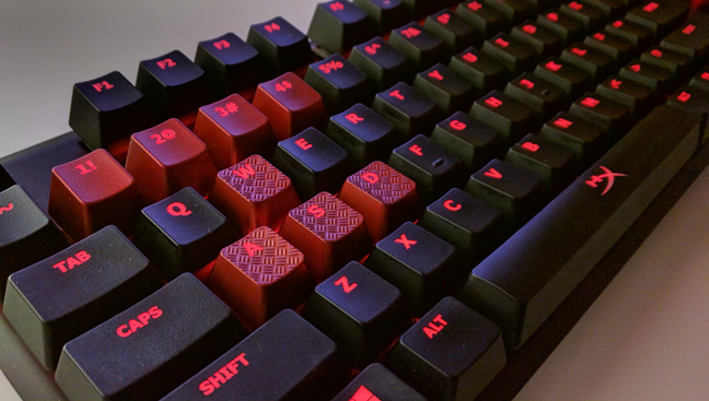 Teclado mecánico para juegos HyperX Alloy FPS