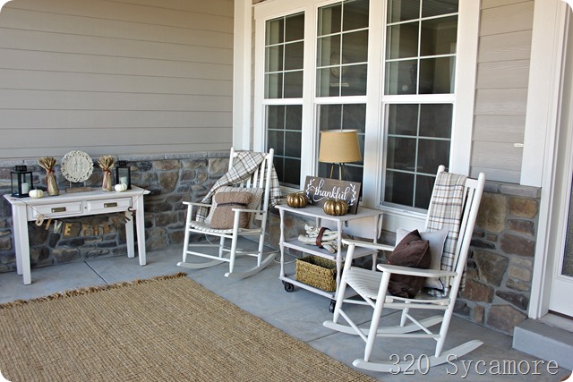 thanksgiving porch