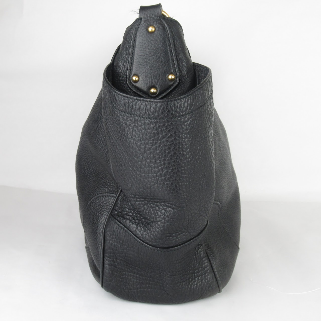 Prada Black Leather Shoulder Bag