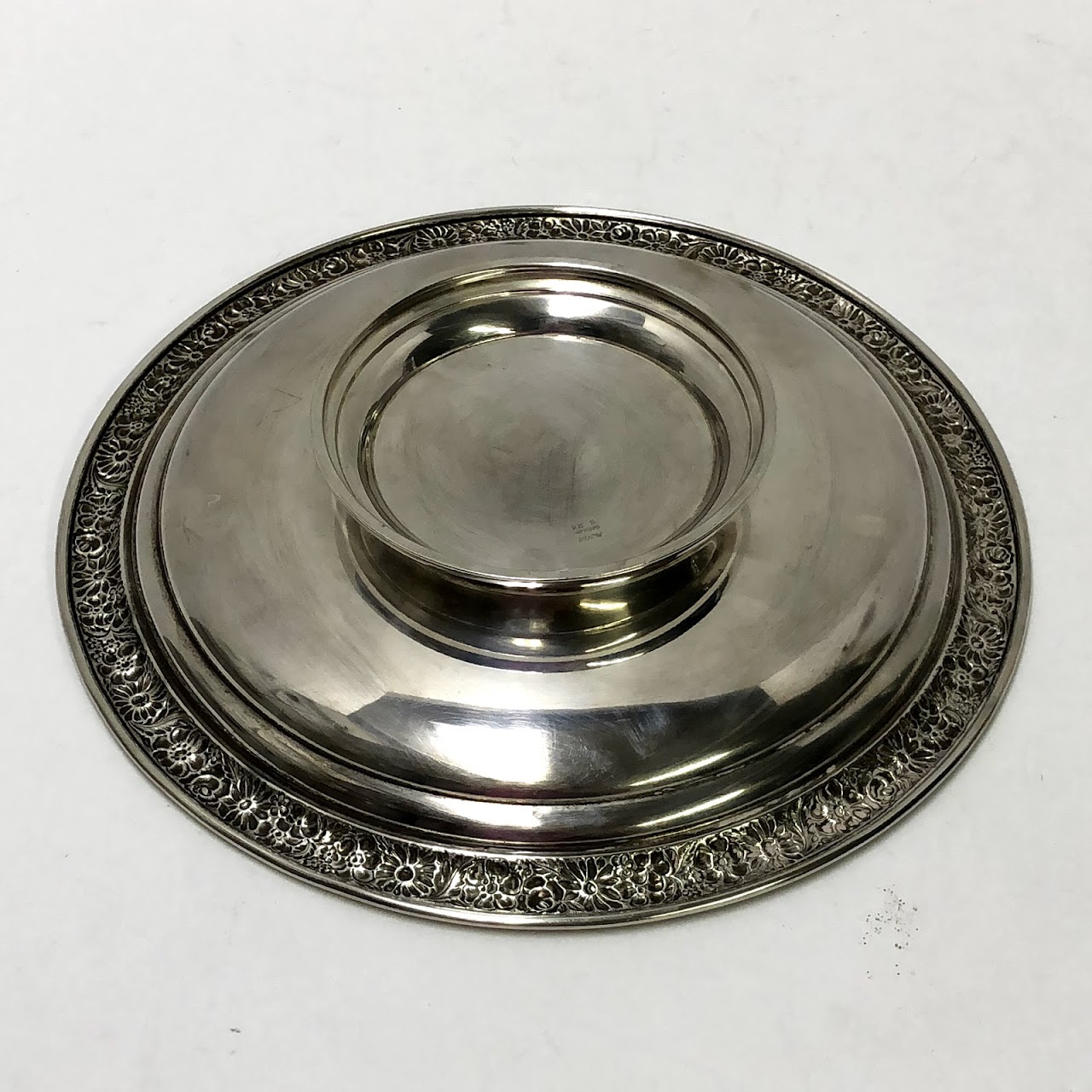 Sterling Silver Cake Plate