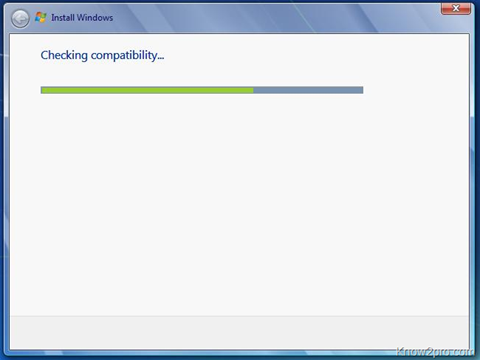 วิธีการ Upgrade Windows Vista เป็น Windows 7 แบบ Step By Step