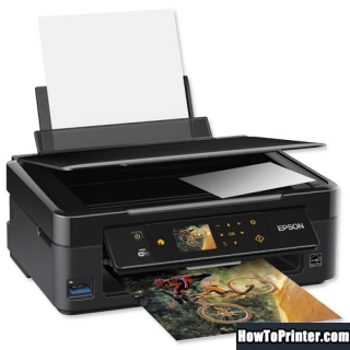 Reset Epson SX445 printer by Resetter program