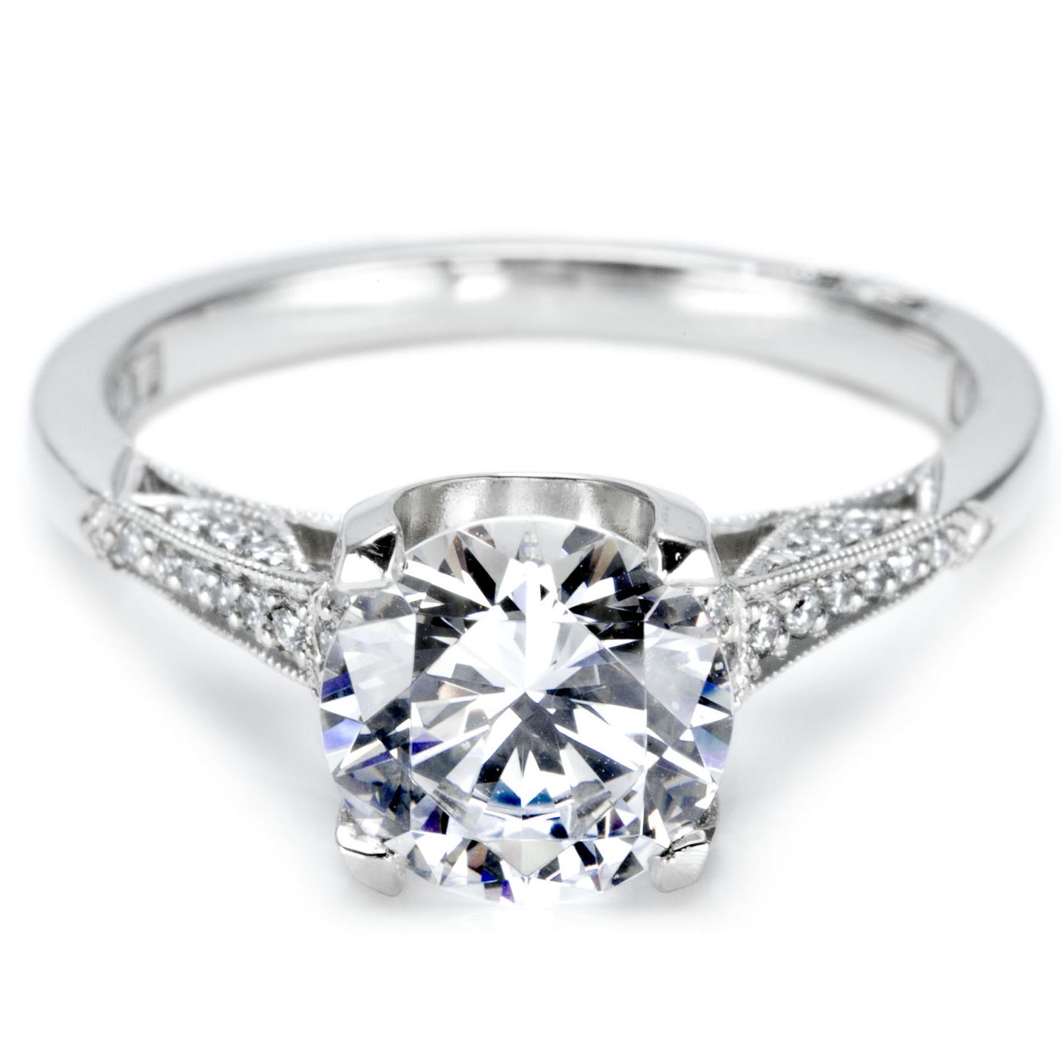 This stunning engagement ring