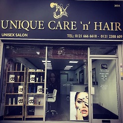 Unique Care & Hair logo