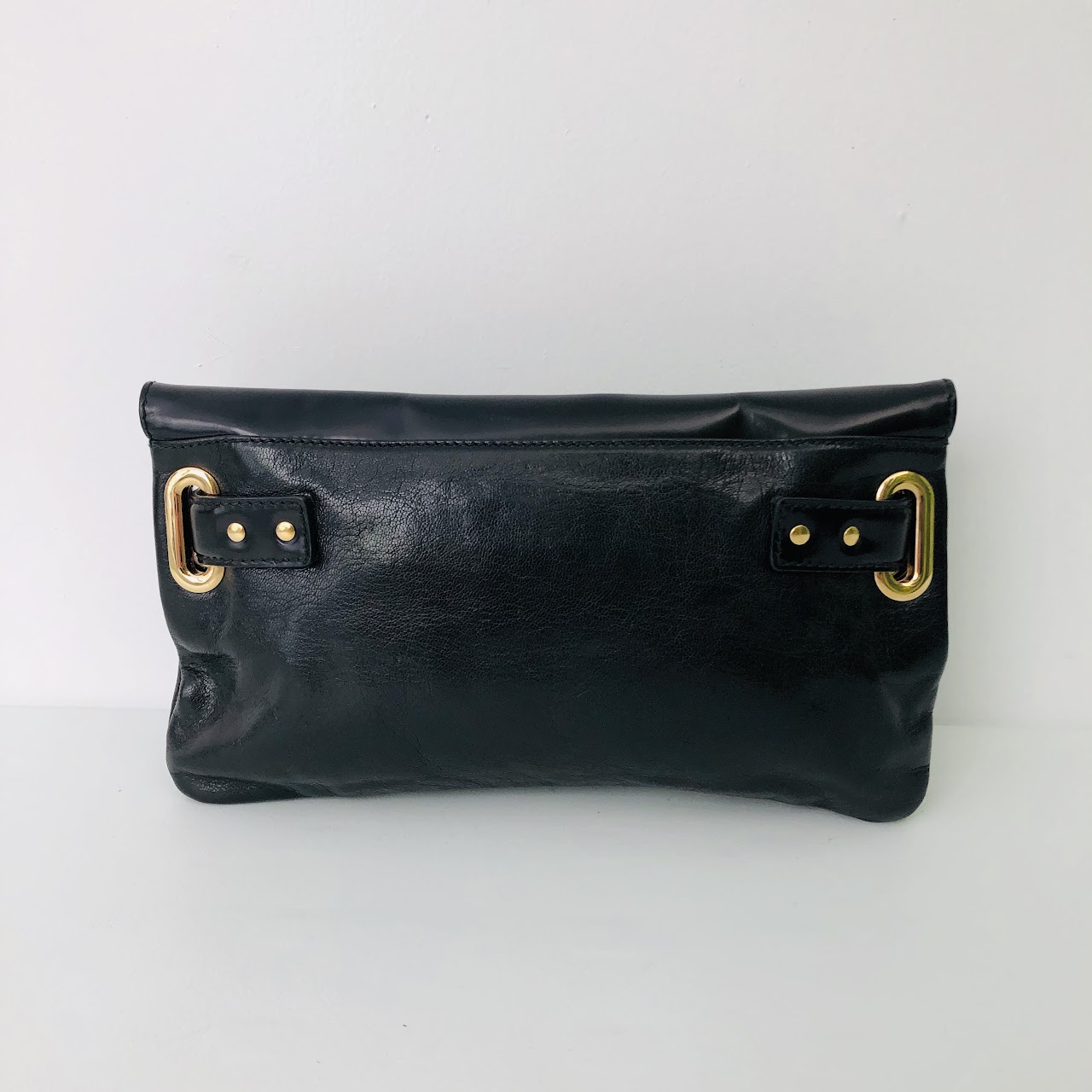 Balenciaga Leather Luna Clutch