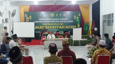 Cetak Pengkaderan, Muhammadiyah Aceh Laksanakan Perkaderan Darul Arqam dan Pelatihan Instruktrur Se-Aceh 