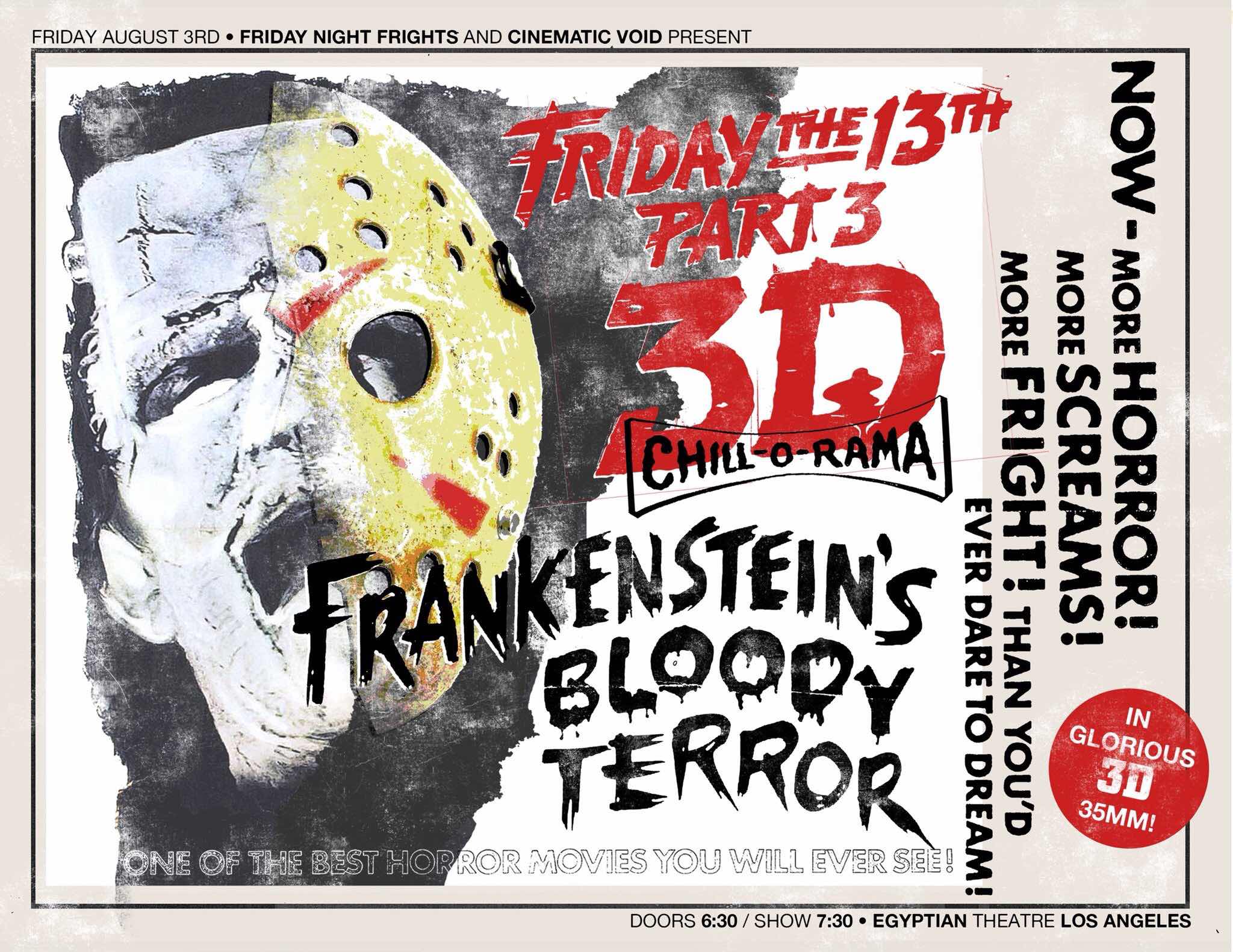 Watch Friday The Part 3 On 35mm In 3-D With Larry Zerner This August