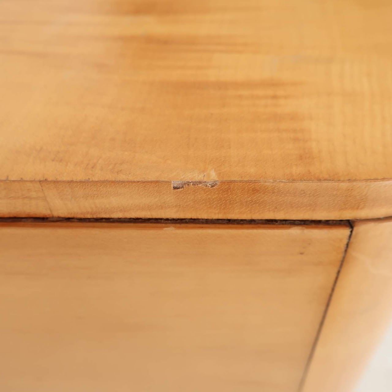 Modern Maple Two-Drawer End Table