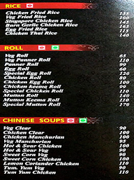 The Food King menu 8