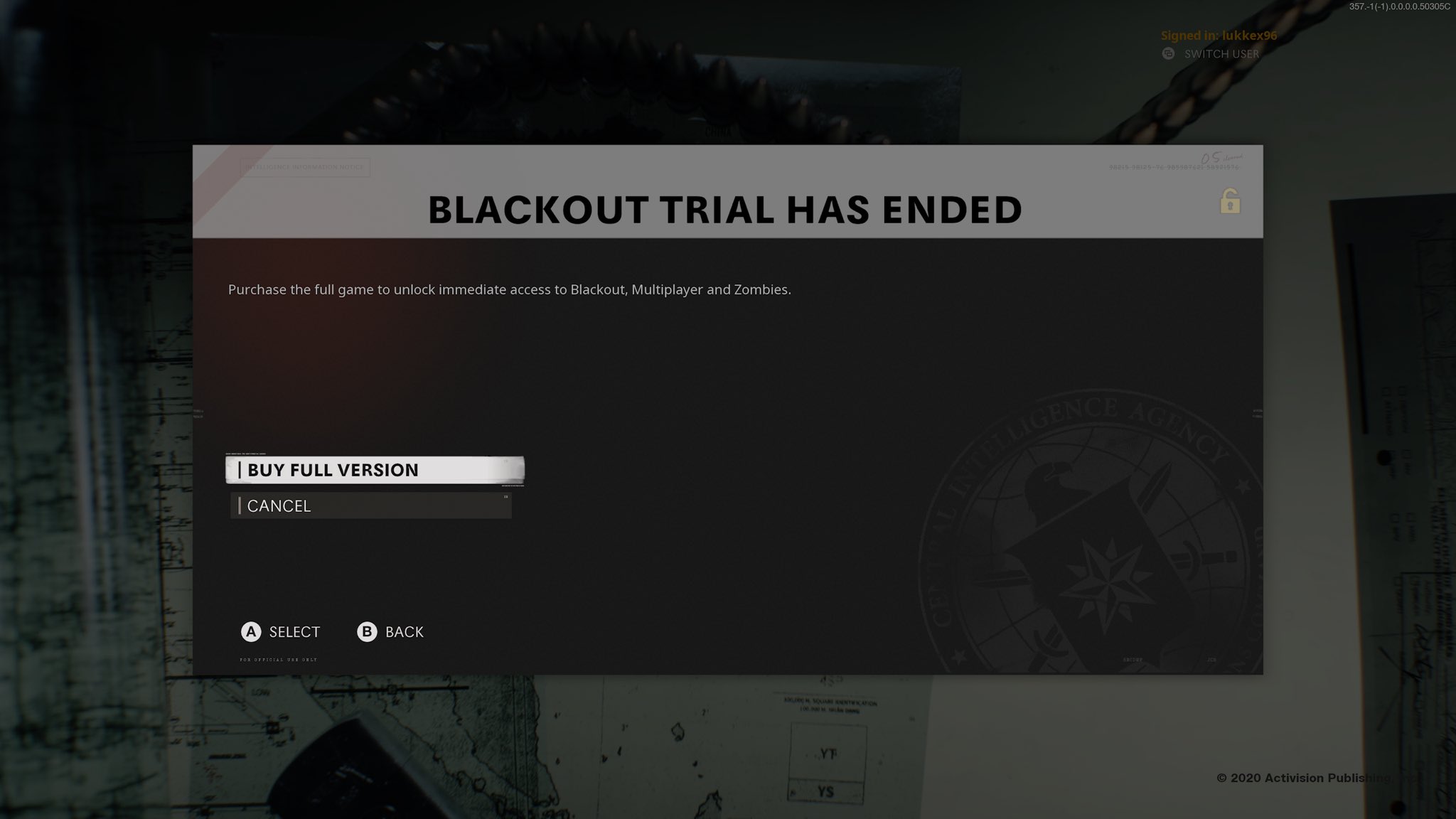 Cómo solucionar el error Prueba de Blackout Finalizada en Xbox