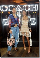 HOLLYWOOD, CA - MARCH 30:  Actors/singers  Chloe Bailey and Halle Bailey attend the Coach & Rodarte celebration for their Spring 2017 Collaboration at Musso & Frank on March 30, 2017 in Hollywood, California  (Photo by Donato Sardella/Getty Images for Coach)