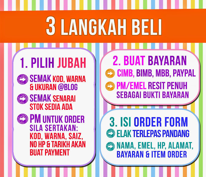 3 langkah pembelian ^_~