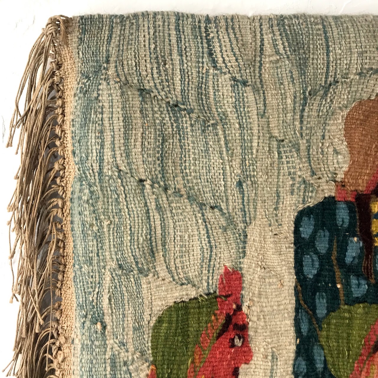Hand-Woven Wool Tapestry