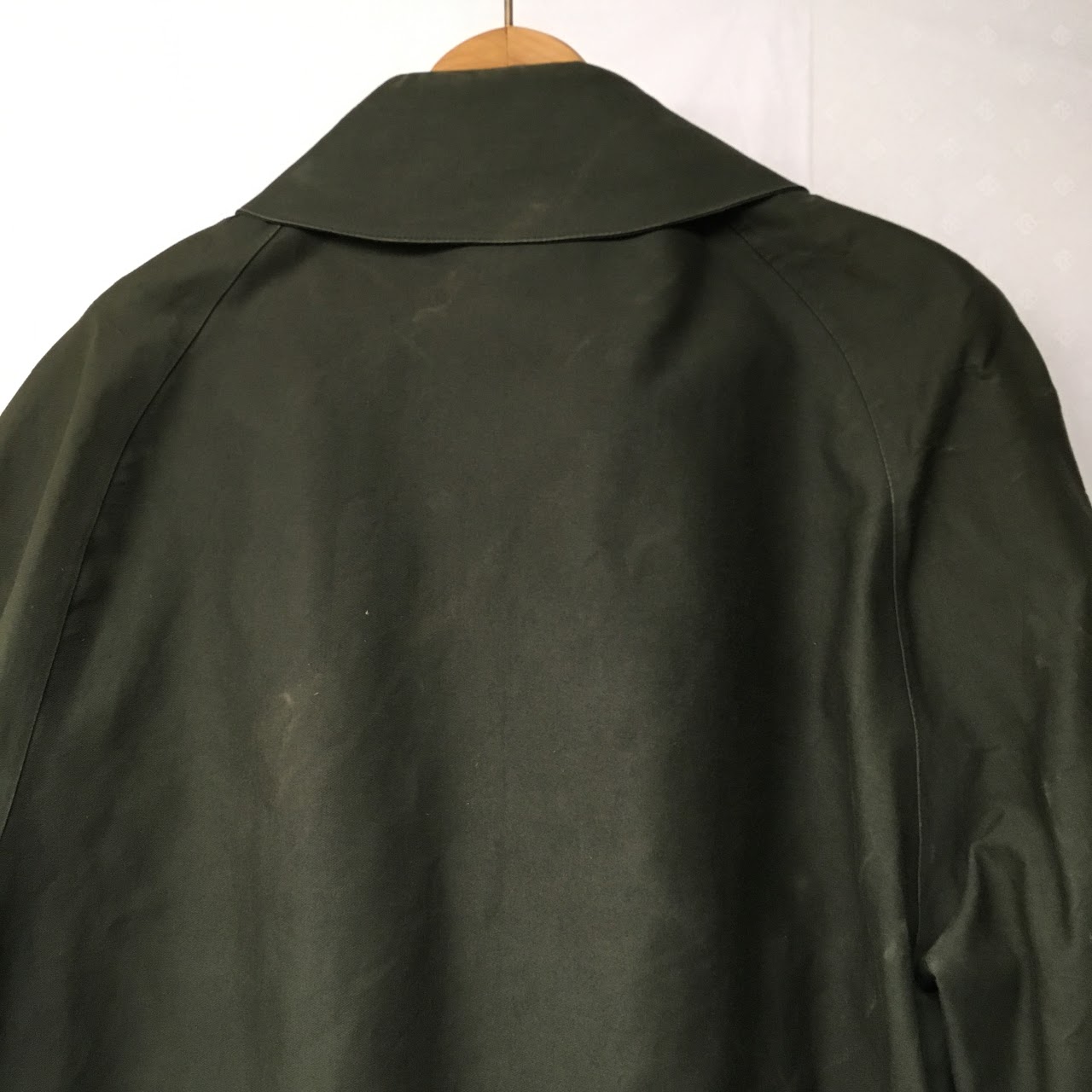 Hermès Olive Green Rain Coat