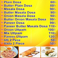 Dream Kitchen Anna South Indian menu 1