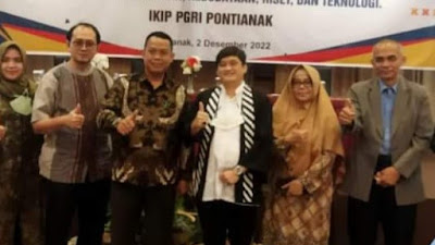 IKIP PGRI Pontianak bekerjasama  DRTPM KEMENDIKBUDRISTEK gelar Sosialisasi Pengenalan Kekayaan Intelektual dan Paten Batch 2 tahun 2022.