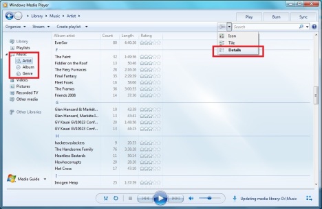 Windows Media Player 12