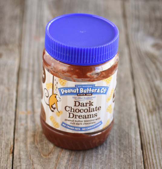 photo of a jar of chocolate peanut butter