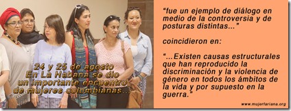 mujeres dialogo