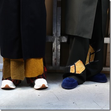 seen backstage ahead of the Marni show during Milan Men's Fashion Week Fall/Winter 2018/19 on January 13, 2018 in Milan, Italy.