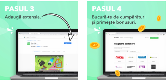 Extensie browser CashClub