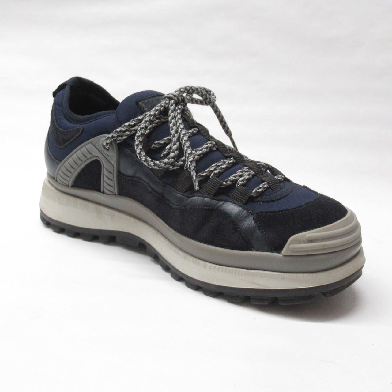 Giorgio Armani Navy Sneakers