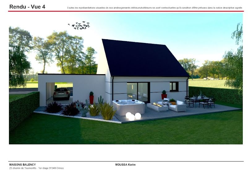  Vente Terrain + Maison - Terrain : 306m² - Maison : 103m² à Fontainebleau (77300) 