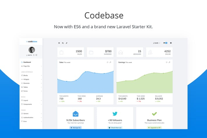 Dashboard Codebase Free Download