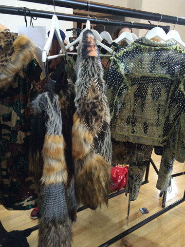 ashish collection backstage london fashion week 2015