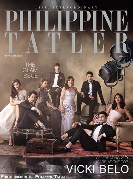 Piolo, Sarah, LizQuen grace Philippine Tatler's Glam issue