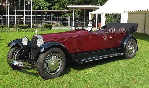 Bugatti 1926 41 Royale Packard Prototype reconstruit en 2011