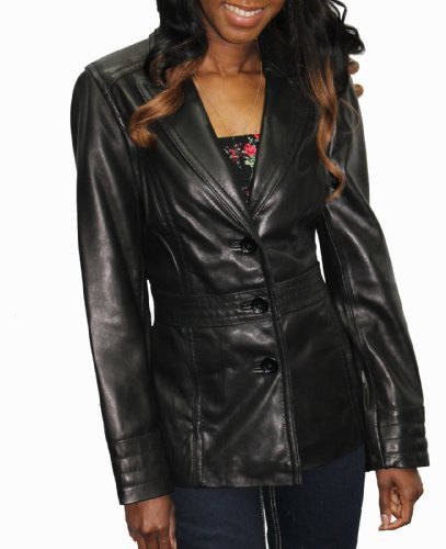 Avanti Leather Jacket-Black-L