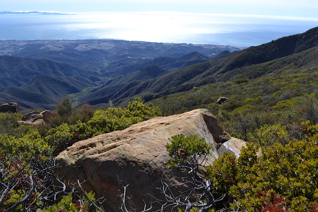 looking down Dos Pueblos