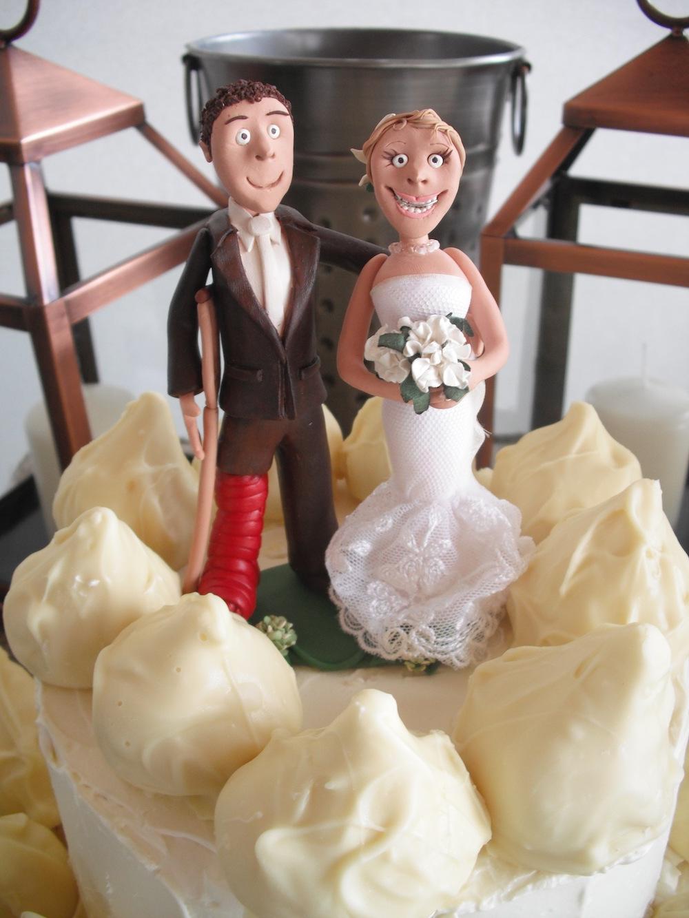 Bride and Groom Cake