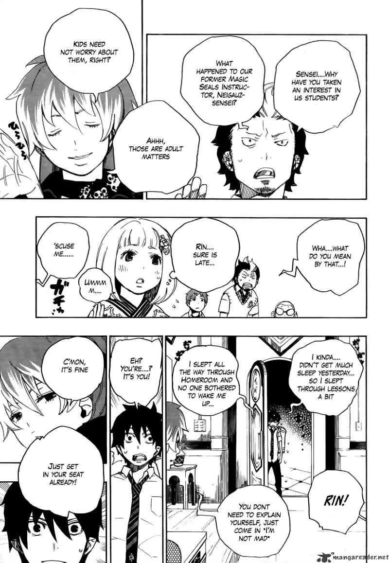 Blue Exorcist Page 38