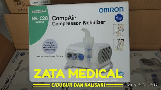 Nebulizer omron alat inhalasi terapi asma dan lainya di cibubur ciracas jakarta timur