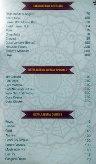 Kritunga Restaurant menu 4