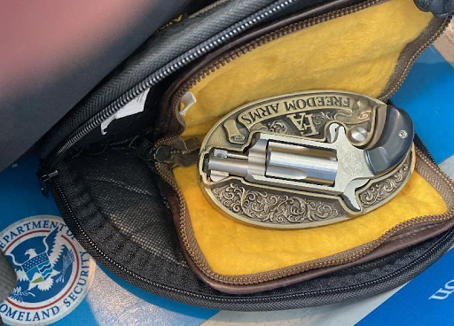 NJ Man Tries to Get Through Airport Security With Gun in Belt Buckle