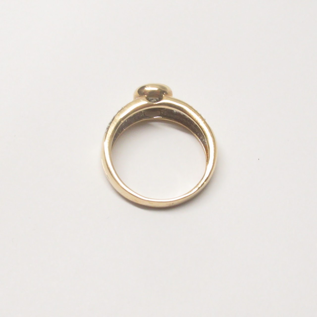 14K Gold and Diamond Ring