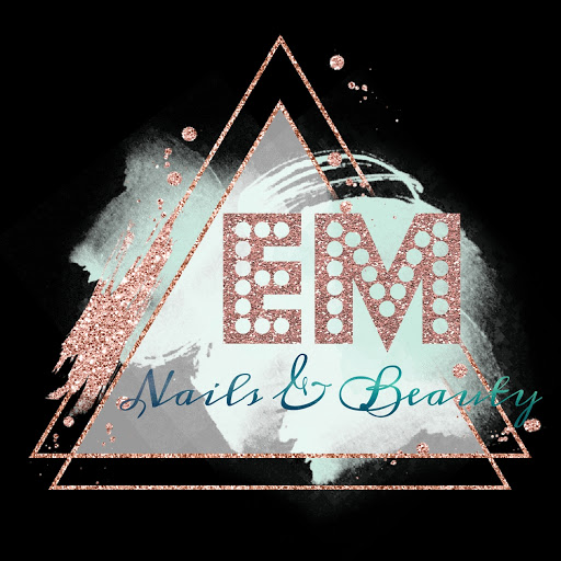 EM Nails & Beauty Bar logo