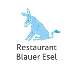 Blauer Esel