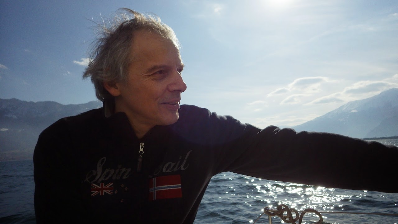 Sailing at Gera Lario - 1st of march 2015