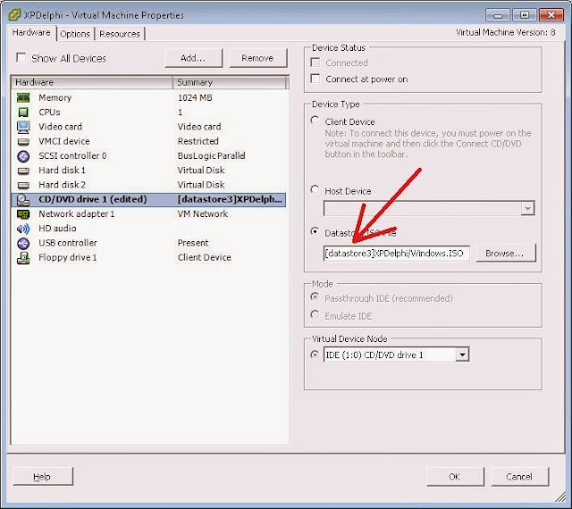 Quitar referencias a datastore en mquinas virtuales VMware ESXi